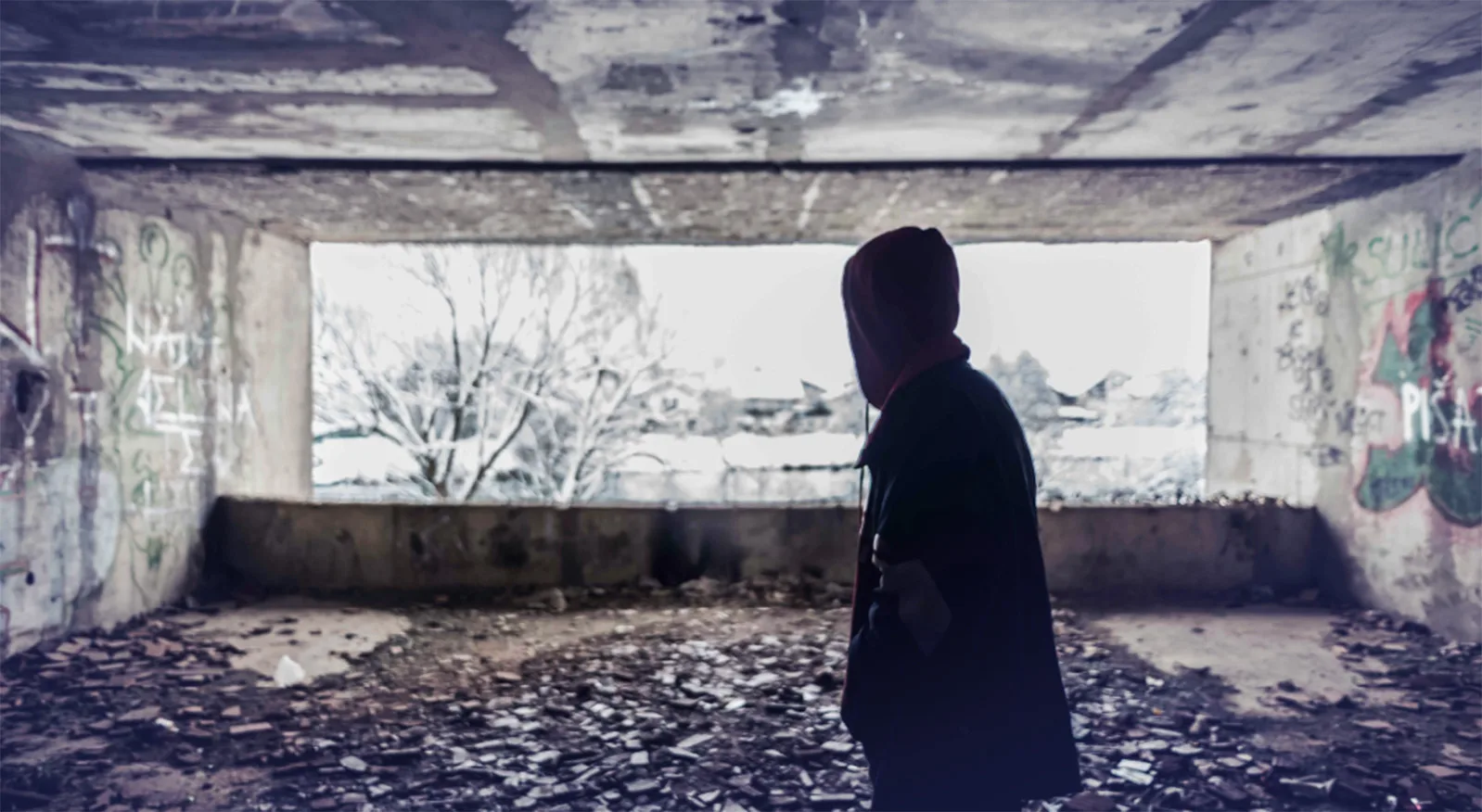 Campo profughi a Bihac