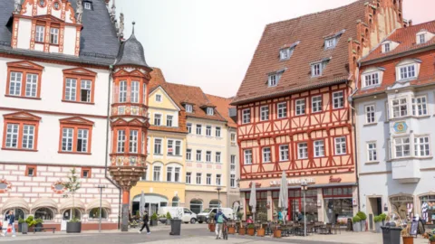 Coburgo, scorcio del centro città